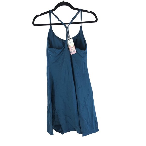 Halara Everyday Cloudful Air 2-in-1 Cool Touch Dress-Euphoria Air Blue S - Picture 5 of 6